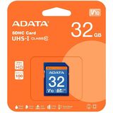 Adata Premier 32 GB Class 10/UHS-I V10 SDHC - 100 MB/s Read - 25 MB/s Write