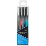 Prismacolor Premier Illustration Markers - Fine Marker Point - Black, Red, Blue, Green - 4 / Pack