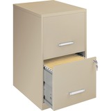 LLR14340 - Lorell SOHO 18" 2-Drawer File Cabinet