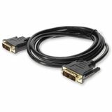 5PK 15ft DVI-D Single Link (18+1 pin) Male to DVI-D Single Link (18+1 pin) Male Black Cables For Resolution Up to 1920x1200 (WUXGA)