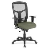 Lorell+Executive+Mesh+High-back+Swivel+Chair