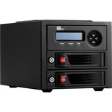 CRU RTX RTX220-3QR DAS Array - 2 x HDD Installed - 8 TB Installed HDD Capacity