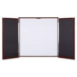 Lorell Dry-erase Whiteboard Presentation Cabinet