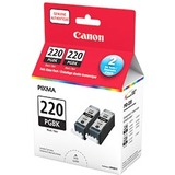 Canon PGI-220 Original Ink Cartridge - Black - 1 Each - 1 Each