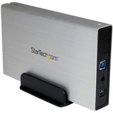 StarTech.com 3.5in Silver USB 3.0 External SATA III Hard Drive Enclosure with UASP â€
