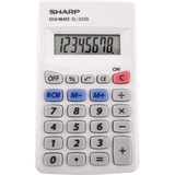 Sharp+Calculators+EL-240SAB+8-Digit+Handheld+Calculator