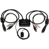 STCSV211HDUA - StarTech.com 2 Port USB HDMI Cable KVM Switch w...