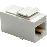 Image of Legrand-On-Q Cat 6 RJ45 Coupler Keystone Insert, White