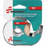 SKILCRAFT+Transparent+Tape+with+Dispenser