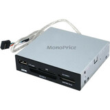 Monoprice 3.5 Inches Internal USB 2.0 52-in-1 Memory Card Reader/Writer - 3 Color