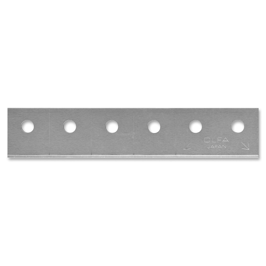 Olfa Carton Cutter Snap-Off Blades - Snap-off, Durable, Long Lasting - Carbon Steel - 5 / Pack