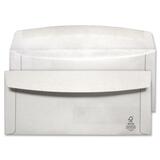 Supremex High Efficency Envelopes #10 White 500/box - #10 - 9 1/2" Width x 4 1/8" Length - Flap - Wove - 500 / Box - White
