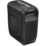 Fellowes Powershred 60CS Shredder - Cross Cut - 10 Per Pass - for shredding Credit Card, Staples, Paper Clip, Paper - 0.2" x 2" Shred Size - P-3 - 4.01 m/min - 9" Throat - 6 Minute Run Time - 20 Minute Cool Down Time - 22.71 L Wastebin Capacity - Black