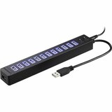 Sabrent 13-Port USB 2.0 Hub with Power Adapter - USB - External - 13 USB Port(s) - 13 USB 2.0 Port(s)