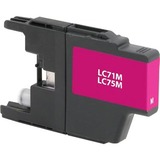 Clover Technologies High Yield Inkjet Ink Cartridge - Alternative for Brother LC71M, LC75M - Magenta - 1 Each - 600 Pages