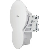 Ubiquiti airFiber AF24 1.37 Gbit/s Wireless Bridge - 8.1 Mile Maximum Outdoor Range - 1 x Network (RJ-45) - Ethernet, Fast Ethernet, Gigabit Ethernet - Pole-mountable