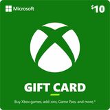 Microsoft $10.00 Xbox Digital Gift Card - 10$