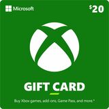 Microsoft $20.00 Xbox Digital Gift Card - 20$