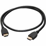 C2G 6ft 4K High Speed HDMI Cable with Ethernet - HDMI to HDMI 2.0 - M/M - 6 ft HDMI A/V Cable for Audio/Video Device, Chromebook, Network Device, Switch, Home Theater System - First End: 1 x HDMI Digital Audio/Video - Second End: 1 x HDMI Digital Audio/Video - Stacking Cable - Supports up to 4096 x 2160