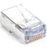 Black Box CAT5e EZ Plug - Shielded, 50-Pack - 50 Pack - 1 x RJ-45 Network - TAA Compliant