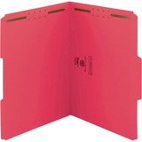 Smead WaterShed/CutLess 1/3 Tab Cut Letter Recycled Fastener Folder