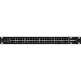 Ubiquiti EdgeSwitch ES-48-500W Layer 3 Switch - 48 Ports - Manageable - 10/100/1000Base-T, 1000Base-X - 3 Layer Supported - 2 SFP Slots - 1U High - Rack-mountable - 1 Year Limited Warranty