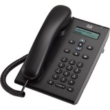 Cisco 3905 IP Phone - Refurbished - Cable - Wall Mountable, Desktop - Charcoal