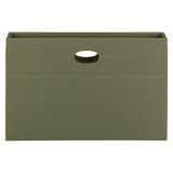 Smead Legal Recycled Hanging Folder - 8 1/2" x 14" - 3 1/2" Expansion - Standard Green - 100% Recycled - 40 / Carton