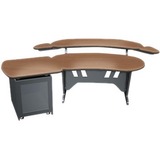 Legrand ES+S12D-HM Tables & Desks Es Desk W/outboard Rack, Hm Ess12dhm 656747102998