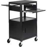 Bretford Manufacturing A2642DNS-P5 Carts & Dollies Bretford A2642dns-p5 Multimedia Cart - 2 Shelf - 4 Casters - 5" Caster Size - Steel - 24" Width X 18 A2642dnsp5 0096633343850