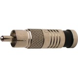 Platinum Tools RCA-Type Nickel SealSmart Coaxial Compression Connectors