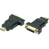 TV One Adapter, DVI Female to HDMI Male - 1 x DVI-D Digital Video - Female - 1 x HDMI Digital Video...
