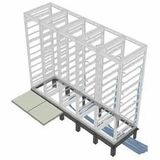 Middle Atlantic RIB-1-WMRK-42 Rack Equipment Middle Atlantic 1 Bay Riser Base For 42 Inch Deep For Wmrk Racks - For Rack - Black (rib-1-wmrk-42) Rib1wmrk42 656747097461