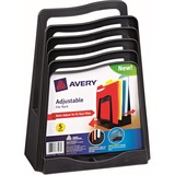 Avery%26reg%3B+Five+Slot+Plastic+Adjustable+File+Rack