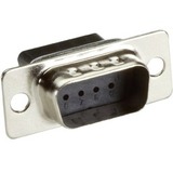 Black Box DB9 Crimp Shell, Male, Single-Pack - 1 Pack - 1 x 9-pin DB-9 Serial Male (FA110-R2)