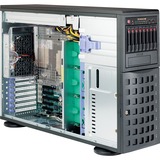 Supermicro SuperServer 7048R-TR Barebone System - 4U Tower - Intel C612 Express Chipset - Socket R3 (LGA2011-3) - 2 x Processor Support - Black