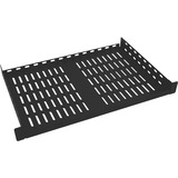 Tripp Lite SRSHELF2P1UTM Rack Shelf - 1U Rack Height x 19" (482.60 mm) Rack Width - Rack-mountable - Black - 13.61 kg Maximum Weight Capacity