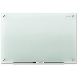 Quartet Infinity Non-Magnetic Glass Dry-Erase Board - 48" (4 ft) Width x 36" (3 ft) Height - Frost Glass Surface - Rectangle - Shatter Proof, Ghost Resistant, Stain Resistant - 1 Each
