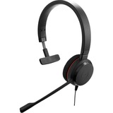 Jabra Evolve 20 Microsoft Lync Mono - Mono - USB - Wired - Over-the-head - Monaural - Supra-aural - Noise Cancelling Microphone - Noise Canceling