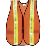 MCSCRWV201R - Crews Reflective Fluorescent Safety Vest