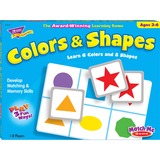 TEP58103 - Trend Colors/Shapes Match Me Learning Game