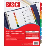 Index Cod&eacute;s par Couleur de Basics, 1-10, 4/pqt