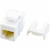 Image of On-Q Cat 6 QuickConnect RJ45 Keystone Insert, White, 50-Pack