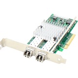 AddOn Intel E10G42BFSR Comparable 10Gbs Dual SFP+ Port 300m Network Interface Card with 2 10GBase-SR SFP+ Transceivers