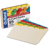 Oxford+A-Z+Laminated+Tab+Card+Guides