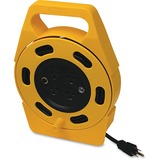 Woods Power Extension Cord - 10 A - Yellow, Black - 24.9 ft Cord Length - 1