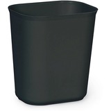 Rubbermaid Commercial 2541 Fire Resistant Wastebasket - 13.25 L Capacity - 12.2" (309.88 mm) Height x 8.2" (208.28 mm) Width - Fiberglass - Black - 1 Each
