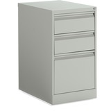 MVLPED 23" Box/Box/File Mobile Pedestal with Concealed Casters, Grey - Offices to Go MVLPED Mobile Storage Pedestal with Concealed Casters - 23"D - 3 Drawer - Box/Box/File - Grey