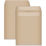 Quality Park Redi-Seal Catalogueue Envelopes Natural - Catalog - 9" Width x 12" Length - 24 lb - Self-sealing Flap - Kraft - 100 / Box - Natural