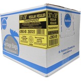 Ralston Regular-Strength Industrial Trash Bags - 30" (762 mm) Width x 38" (965.20 mm) Length - Clear - Hexene Resin - 250/Carton - Industrial, Garbage